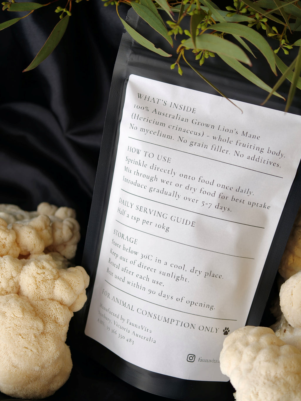 Lion's Mane for Dogs — Fruiting Body Powder | 60g